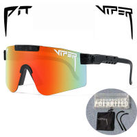 PIT VIPER P Olarized แว่นตาตกปลากลางแจ้งแว่นกันแดด MTB ผู้ชายผู้หญิงกีฬาแว่นตา UV400จักรยานจักรยานแว่นตาพร้อมกล่องเดิม