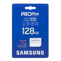 Samsung 128GB PRO Plus Micro SDXC with SD Adapter (160MB/s)