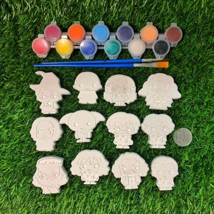 Harry Potter Plaster paint set Painting Kit Kids Birthday Giveaways