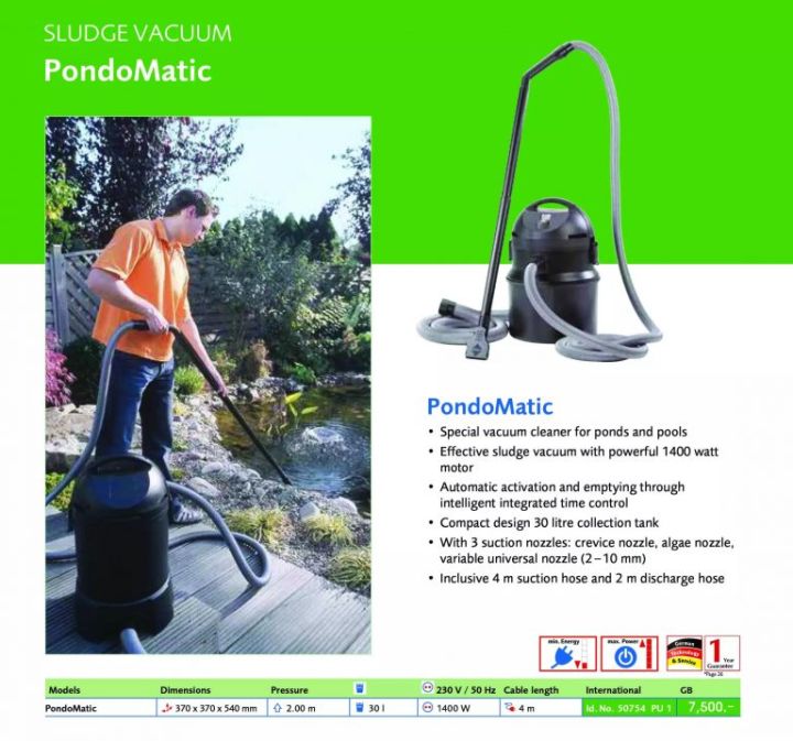 เครื่องดูดตะกอน-pondo-matic-สัญชาติ-เยอรมัน-เครื่องดูดตะกอนรุ่นเล็ก-สำหรับสระว่ายน้ำ-หรือบ่อปลาเล็กๆ-พร้อมส่ง