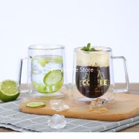 【CW】❧✵  Wall Glass Mug Resistant Walled Drink Cup Thermal Insulated Drinkware Household 200 300mL