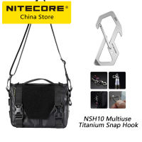 ต้นฉบับ NITECORE SLB05 สลิงเดินทางกระเป๋าถือทํางานยุทธวิธีหน้าอกไหล่ Crossbody กระเป๋าวัสดุไนล่อนแข็งแรงน้ําหนักเบา