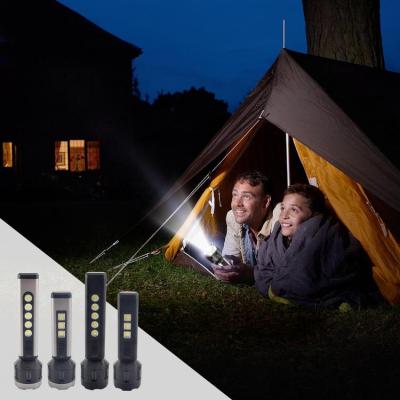 USB Charging Flashlight Portable High Lumens Flash Light Personal Defense Equipment For Home Camping Hiking Outdoor Activities Fishing Mountaineering ideal