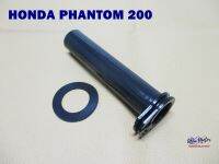 HONDA PHANTOM 200 THROTTLE GRIP "BLACK" SET #ปลอกคันเร่ง (ไส้เร่ง) สีดำ (1 อัน)