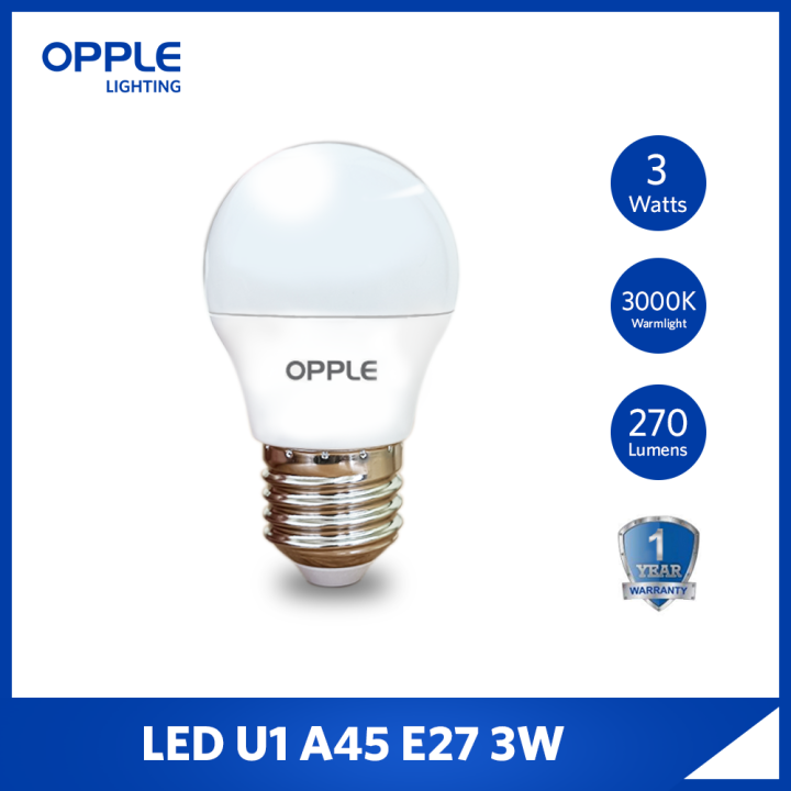 Opple Led Bulb P E Ecomax Watts Warm White Daylight Energy