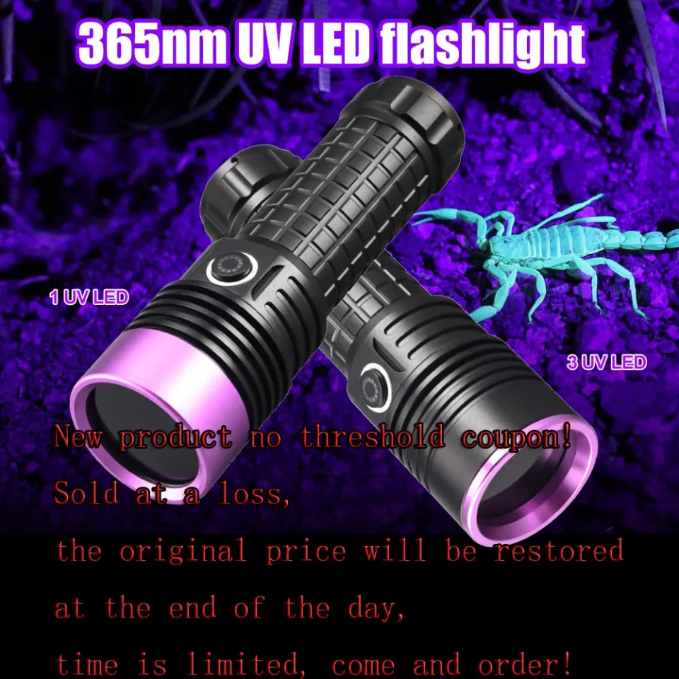 1/2pcs Mini Thin Flashlight Tactical Police Shoulder Light USB