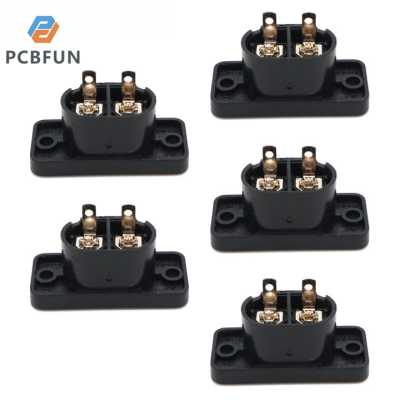 pcbfun ซ็อกเก็ต AC แบบแข็งเต้ารับสำหรับชาร์จ8ชิ้นเต้าเสียบไฟซ็อกเก็ต AC