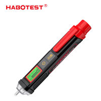 HABOTEST HT103 AC เครื่องตรวจจับแรงดันไฟฟ้า12-1000โวลต์ปัจจุบันเซ็นเซอร์ทดสอบดินสอความแม่นยำสูงสำหรับเครื่องมือไฟฟ้า