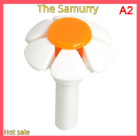 Samurry ✨Hot Sale✨ Car แมวน้ำพุเปลี่ยนหัวดอกไม้สุนัขรอบลูกบาศก์สแตนเลสด้านบน