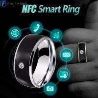 FANTASYO แฟชั่น มัลติฟังก์ชั่น เทคโนโลยี ฉลาด ฉลาด แหวนนิ้ว NFC การเชื่อมต่อที่สวมใส่ได้