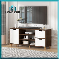 Home Fur ชั้นวางทีวี ตู้วางทีวี ที่วางทีวี พร้อมที่เก็บของด้านล่าง สไตล์มินิมอล