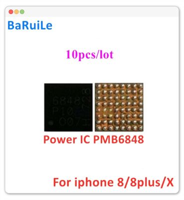 10ชิ้น PMB6848 6848 BBPMU_K Baseband Power ชิป IC สำหรับ Iphone 8 8Plus X อะไหล่