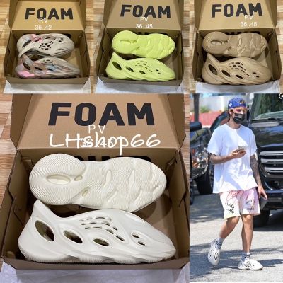 TOP☆รองเท้าแตะ Addias yezzy Foam Runner นิ่ม ใสสบาย มีกลอ่งพร้อมส่ง