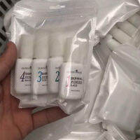 4 ชิ้น/เซ็ต Dipping Liquid ฐาน/ด้านบน/Activator/แปรงไม่มีหลอดไฟ UV Dipping Liquid ชุดเจลเล็บอะคริลิค art DIP ระบบแป้ง Tc #66-zhi qing trade