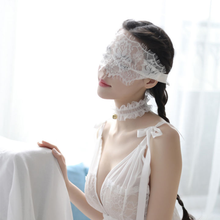 satisfclothe-sexy-female-blindfold-ปิดตา-ลูกไม้สวมหน้ากากปิดตา-มีให้เลือกทั้งแบบขาวดำ-พร้อมส่ง-h3052