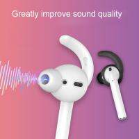 Anti-drop Silicone Ear Tips for Apple Airpods 1/2 Eartips for JBL T225TWS Earbuds for HUAWEI FreeBuds4 TWS Sports Tips Earhook