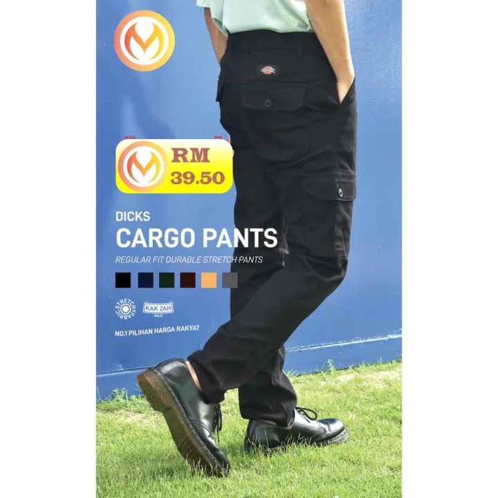 Dickies Cargo Pants (ReadyStock) [ Durable Stretch ] Lazada PH