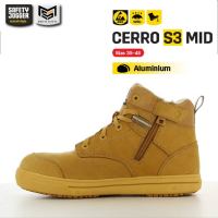 [รับประกัน 3 เดือน] Safety Jogger รุ่น CERRO S3 MID รองเท้าเซฟตี้หุ้มข้อ หัวคอมโพสิท แผ่นกันทะลุ เบาพิเศษ มาตรฐานสากล