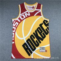 New Arrival NBA Jersey Houston Rockets No. 13 Harden Sports Retro Print Red B9oj