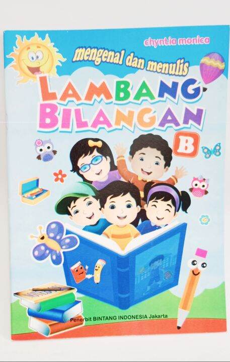 BUKU ANAK MENGENAL DAN MENULIS LAMBANG BILANGAN B | Lazada Indonesia