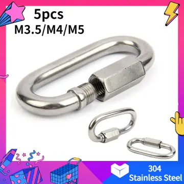 Shop Stainless Steel Carabiner Heavy Duty Safety Snap with great discounts  and prices online - Jan 2024