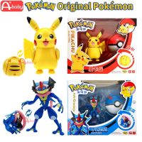 ▦✎◕ Pokemon โปเกมอน ปิกาจู Action Figures Pikachu/Charizard/Mewtwo/Eevee