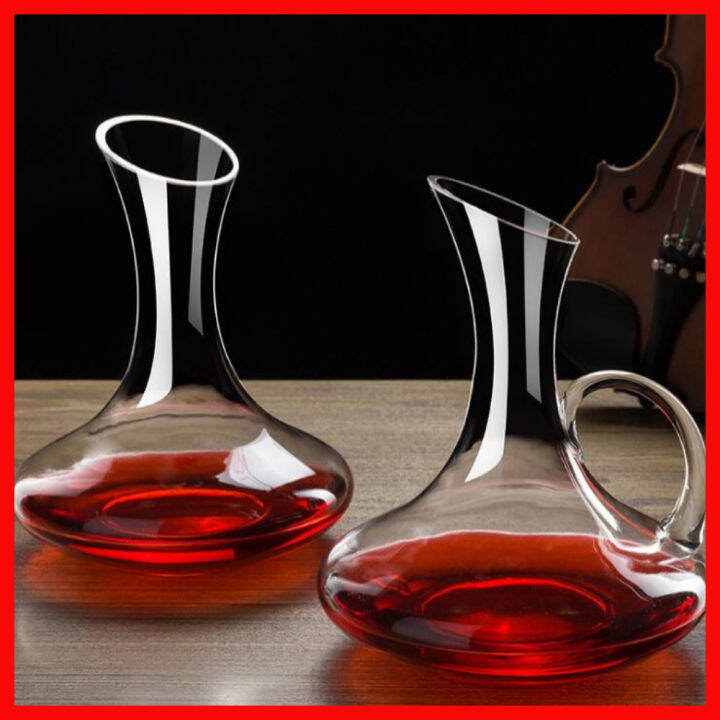 Red Wine Decanters Wine Pourer LeadFree Crystal Glass Decanter Red