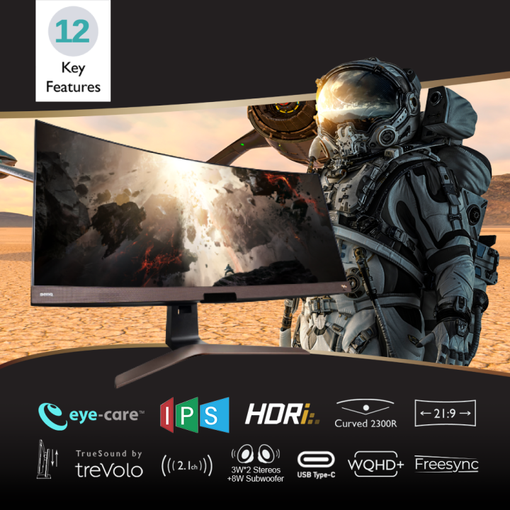 benq-ew3880r-37-5นิ้ว-wqhd-hdri-ips-ultrawide-curved-immersive-entertainment-monitor-จอคอมโค้ง-มีรีโมตคอนโทรล