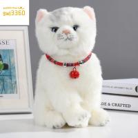 ปลอกคอแมวปรับ GWJ3360ได้ตามชาติพันธุ์พร้อมสายคล้องคอสุนัขระฆังสร้อยคอแมวสีสันสดใส