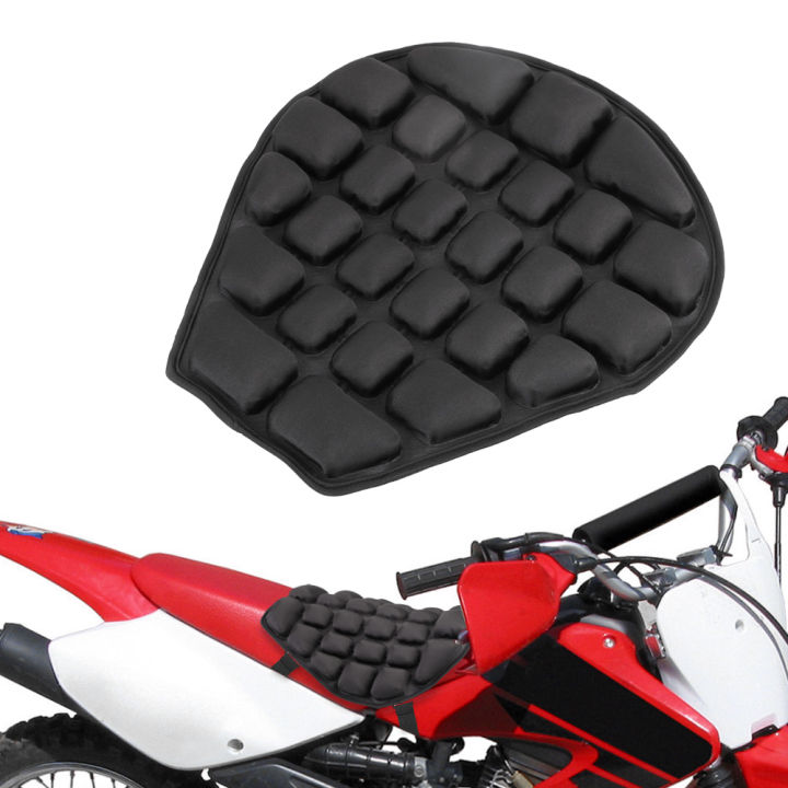 รถจักรยานยนต์เบาะนั่งลมบรรเทาความดันอานปั่นเบาะรองนั่งเสื่อกันแดดcool-seat-cover-universal-inflatable-air-pad