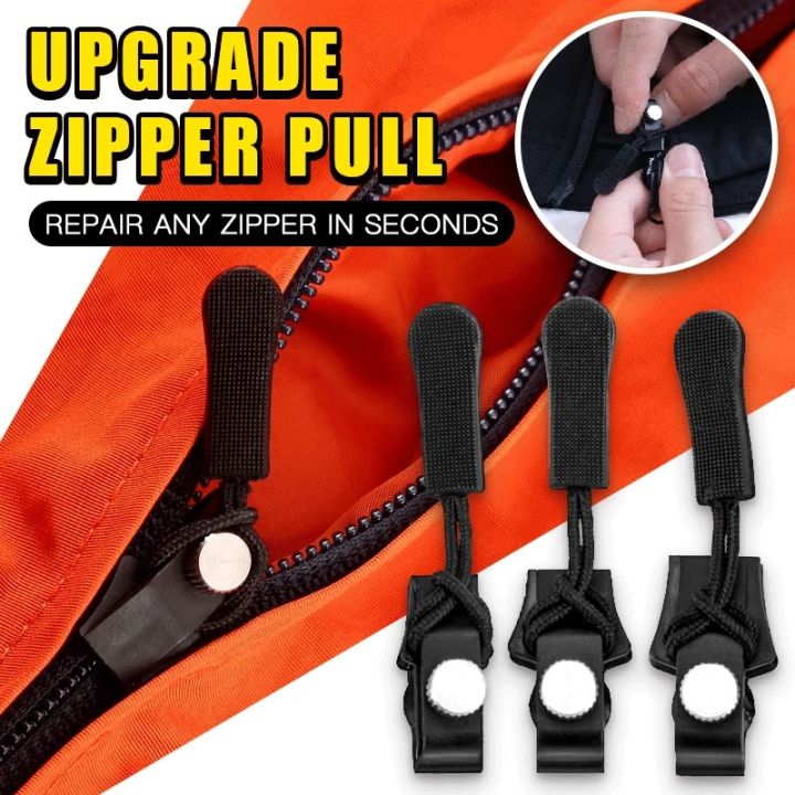 Zipper Pull Replacement 6pcs Heavy Duty Zipper Head Accessories