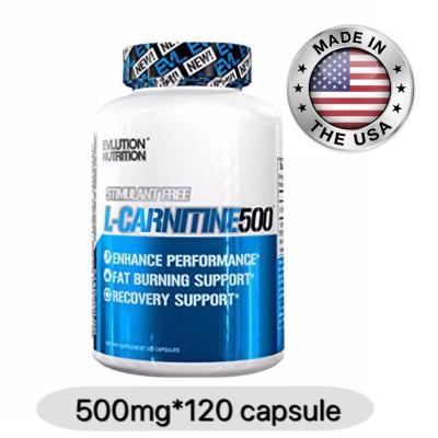 L-carnitine 500mg*120 แคปซูล แอลคาร์นิทีน  lcarnitine tartrate ช่วยเผาผลาญไขมัน ลดน้ำหนัก carnitine fat buner