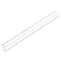 Uxcell 1pcs O.D 6-50mm Transparent Acrylic Pipe Polycarbonate Rigid Round Tubing Hard Tube 305mm Length Plastic Pipe Fittings Wires Leads Adapters