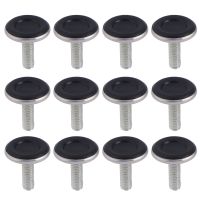 ❐✺ Feet Furniture Adjustable Patio Table Leg Levelers Leveler Leveling Floor Chair M8 Legs Rubber Protectors Nut Caps Screw Glides