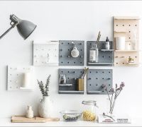 ?ชั้นเก็บของแบบติดผนัง Pegboard ชั้นเก็บของแบบติดผนัง?