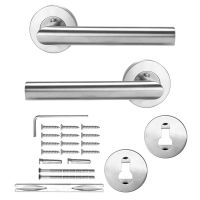 1 Pcs Handle Door Sliding Interior Door Handles Household Accessories Entrance Gate Lever Knob For Bedroom Bathroom