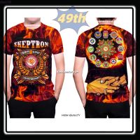 2023 In stock Summer   49th Anniversary Akp Skeptron Alpha Kappa Rho Full Sublimation 3d Printed T-shirts  t shirt，Contact the seller to personalize the name and logo