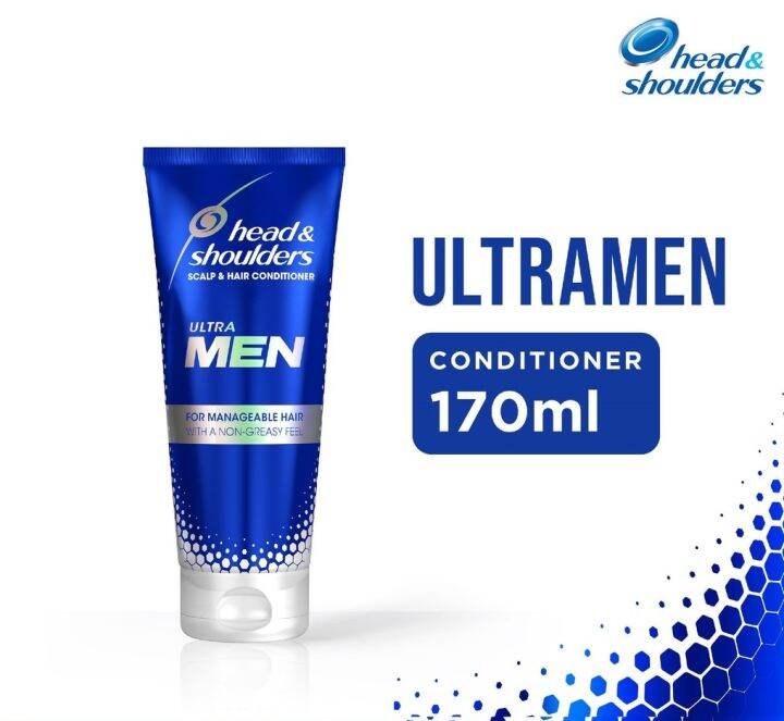Head & Shoulders Ultramen Anti Dandruff Conditioner 170ml Lazada