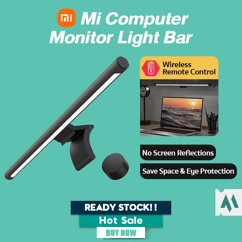 Xiaomi Mijia Computer Monitor Light Lamp ,Screen Light Bar, with Remote  Control 