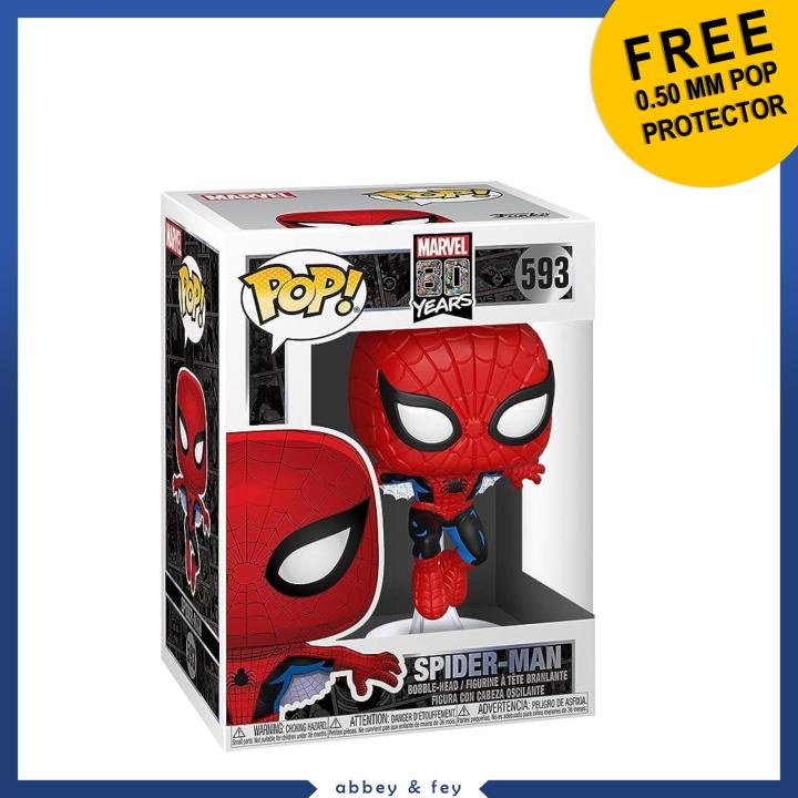 Funko Pop! Marvel 80 Years SPIDER - MAN #593 (Free Protector