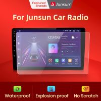 Junsun Car Radio Tempered Glass Film 9 and 10.1 inch Waterproof Scratch resistant Explosion proof screen protector