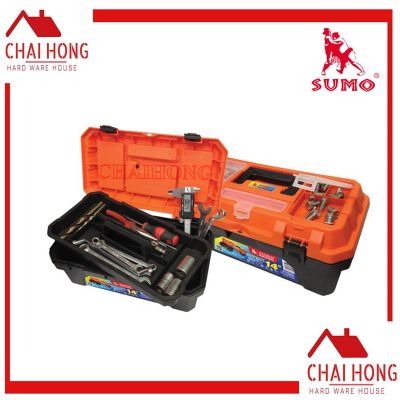 กล่องเครื่องมือ 14นิ้ว (Enhanced Plastic Tool Boxes 2014) SUMO กล่องเครื่องมือพลาสติก กล่องเครื่องมือช่าง กล่องเก็บเครื่องมือช่าง กล่องเก็บของ