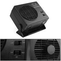 Car Heater 2 In 1 12V 150300W Auto Portable Heating Fan Windscreen Defroster Dashboard Driving Demister For Cars SUV Vehicles