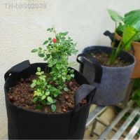 ❏⊙﹉ 1/3/5/7/10 Gallon Garden Plant Grow Bags Vegetable Flower Pot Planter DIY Potato Garden Pot Plant Growing bag tools