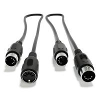 【YF】 ExcelValley - MIDI Extension Audio Cable 5 Pin DIN Male to or Female