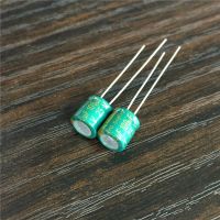 10pcs 100uF 25V SANYO 6.3x7mm Low profile Good Quality 25V100uF Aluminum Electrolytic Capacitors Electrical Circuitry Parts