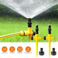 Garden Sprinkler 360° Rotation Automatic Agriculture Ground Watering Plug Irrigation System Nozzle V3L6