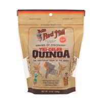 Organic Whole Grain Tri-Color Quinoa 369g คีนัวสามสีออแกร์นิค เต็มเมล็ด Bobs Red Mill ควินัว สามสี