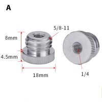 1ชิ้น1/4 3/8 To 5/8สำหรับท่านชายหญิงสกรูเกลียวแปลงเครื่องวัดระดับด้วยแสงเลเซอร์สามขาติดตั้งอะแดปเตอร์สำหรับกล้อง SLR สตูดิโอถ่ายภาพอุปกรณ์เสริม