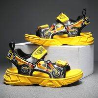 Children Boys Sandals High Quality PU Summer for Boys Cool Design Sandalias 5-10 Years Kids Shoes Size 28 38